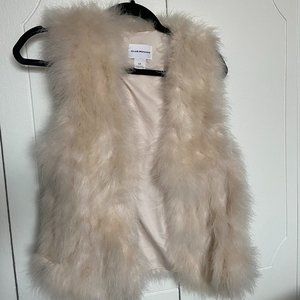 Club Monaco Light Pink Feather Vest